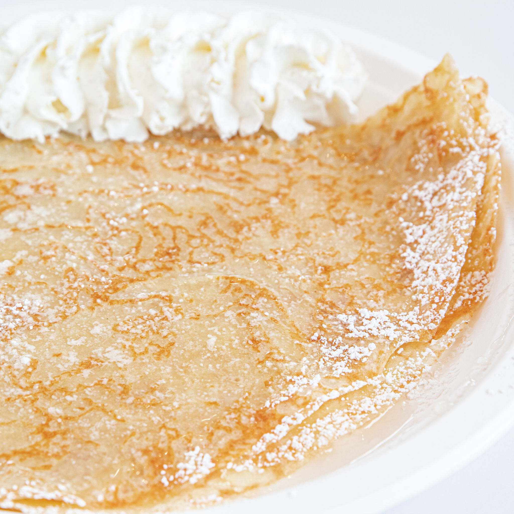 Order The Lemon Drop Crepe food online from Hazelnuts Creperie store, Charlotte on bringmethat.com