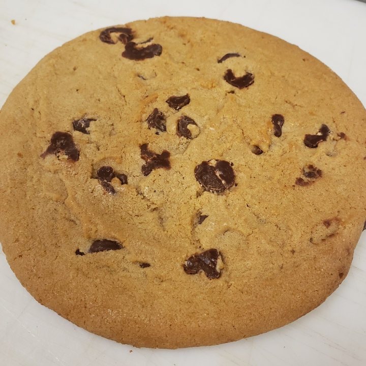 Order Large Chocolate Chip Cookie food online from Amighetti's Bakery & Cafe store, Rock Hill on bringmethat.com