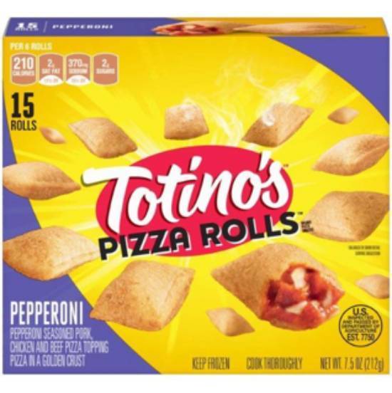 Order Totino's Pizza Rolls Pepperoni food online from Huck Market #400 store, Newburgh on bringmethat.com