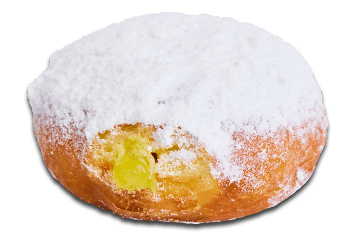 Order Lemon Jelly Filled food online from Randy Donuts store, Costa Mesa on bringmethat.com