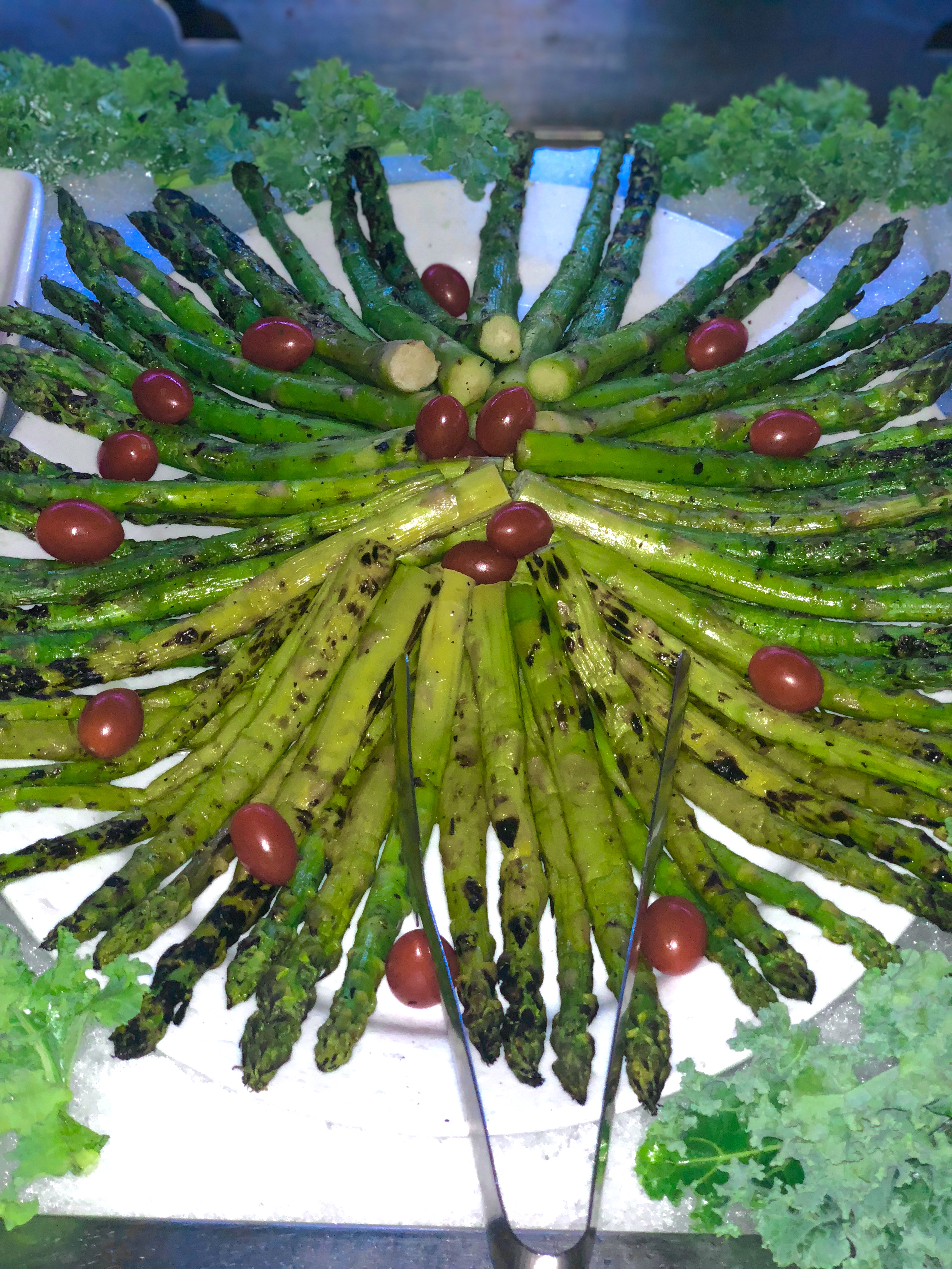 Order Grilled Asparagus  food online from Taurinus Brazilian Steakhouse store, San Jose on bringmethat.com