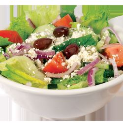 Order Greek Salad food online from Stop-N-Go Gyros store, Fort Worth on bringmethat.com