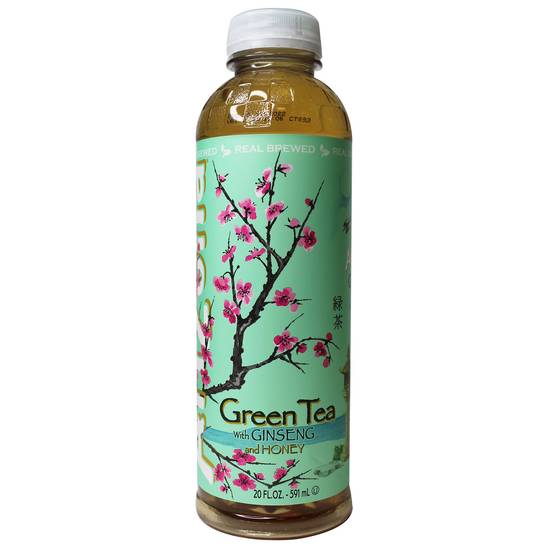 Order Arizona Green Tea with Ginseng & Honey (20 oz) food online from Rite Aid store, Corona Del Mar on bringmethat.com