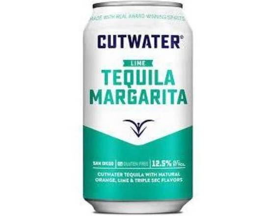 Order Cutwater Tequila Lime Margarita 12oz can food online from Pit Stop Liquor Mart store, El Monte on bringmethat.com