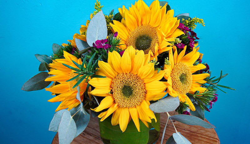 Order Summer Sun By Little Finn's Flowers food online from Little Finn Flowers store, Culver City on bringmethat.com