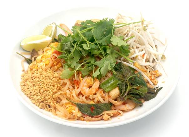 Order 605 Pad Thai 泰式米粉 food online from 8000 Miles store, Roselle on bringmethat.com