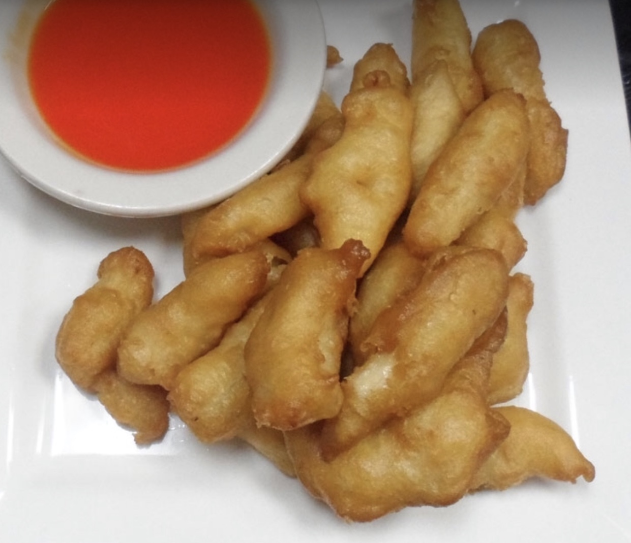 Order 52. Sweet and Sour Chicken food online from Rong Hua Chinese Restaurant store, Richmond Hill on bringmethat.com