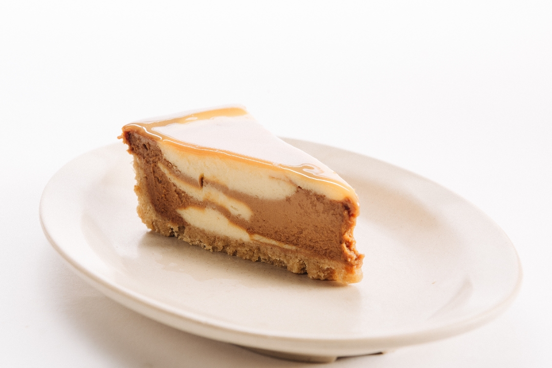 Order Salted Caramel Cheesecake food online from Whole Hog Cafe - W Markham store, Little Rock on bringmethat.com