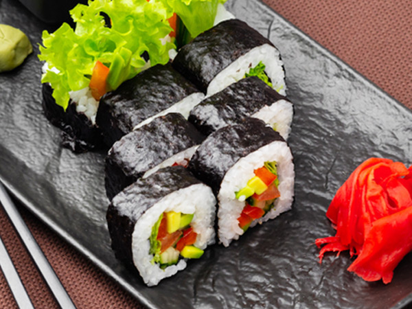 Order Vegetable Roll food online from Sushiraw store, Los Angeles on bringmethat.com