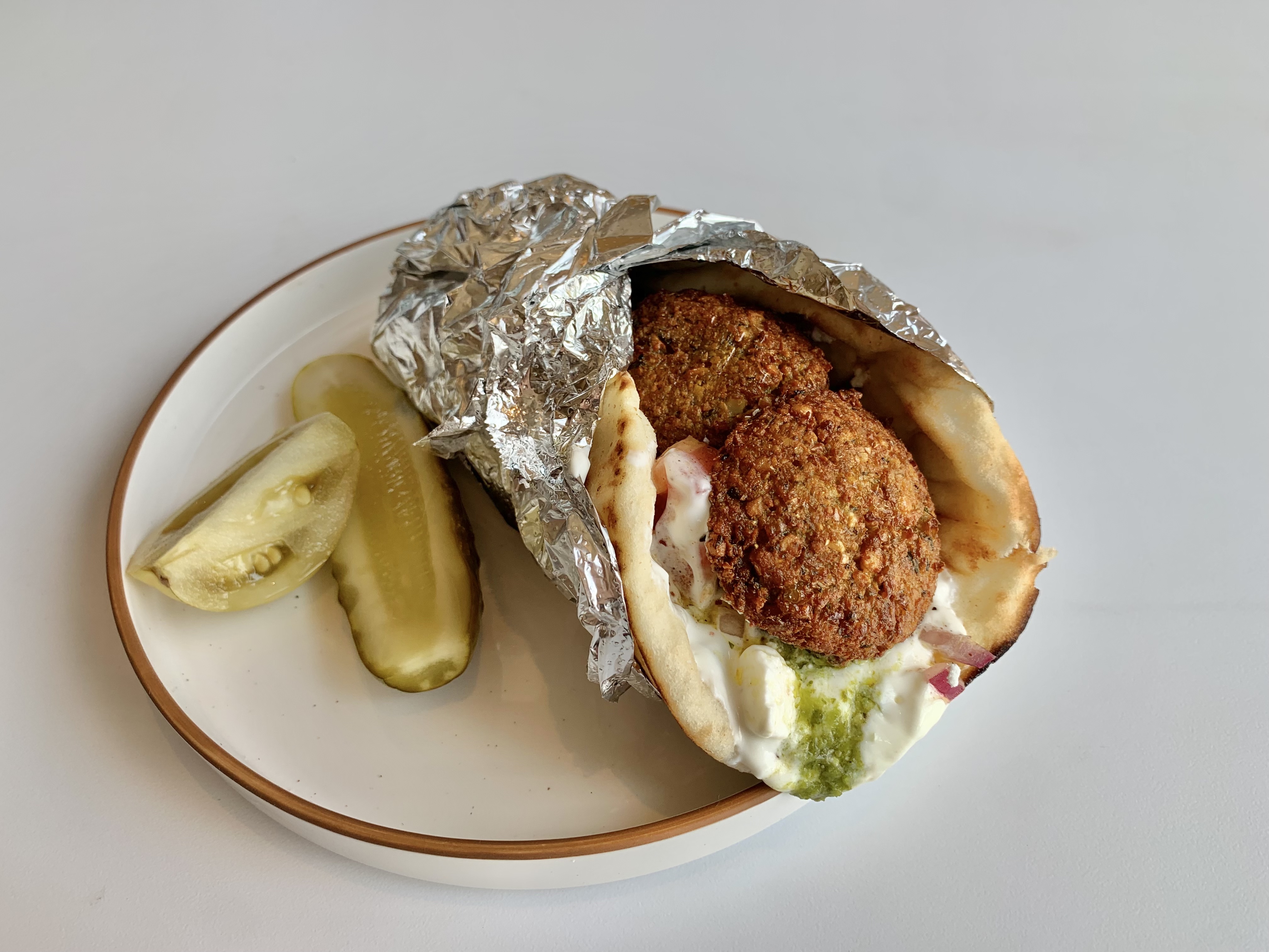 Order Falafel food online from Our Fathers store, Boston on bringmethat.com