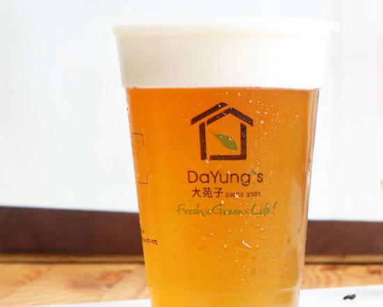 Order Green Tea Macchiato  (Large) food online from Dayung Tea store, Chandler on bringmethat.com