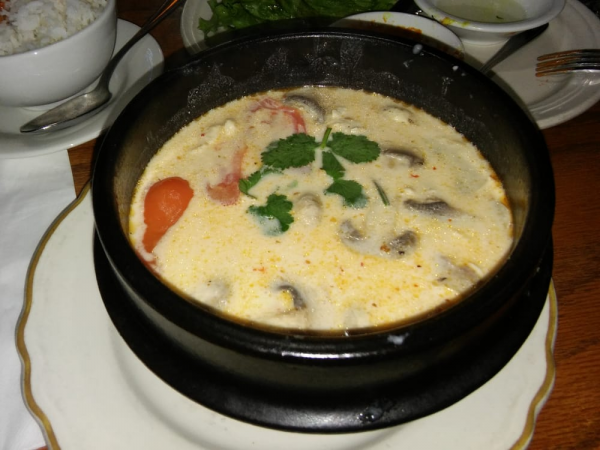 Order Tom Ka Soup food online from Thai Stick store, Millbrae on bringmethat.com