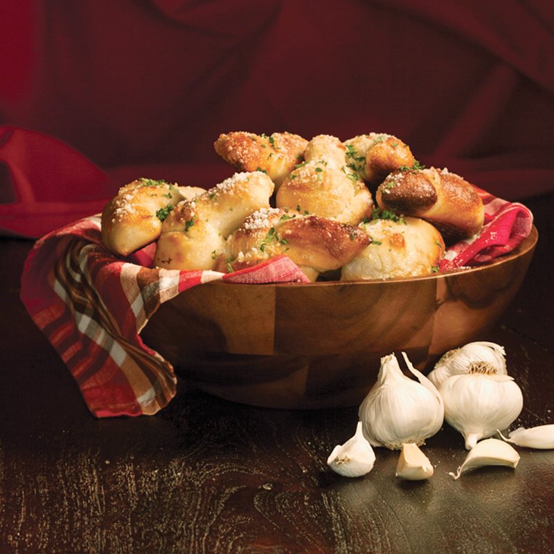 Order Homemade Garlic Knots food online from Russo's New York Pizzeria store, Houston on bringmethat.com