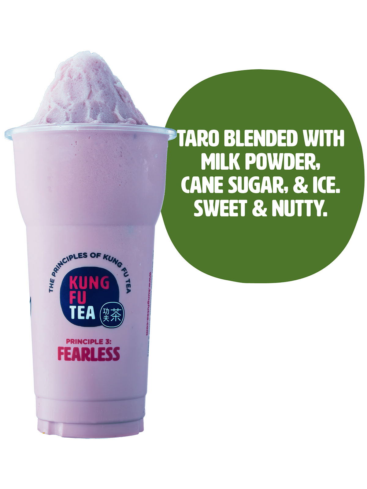 Order Taro Slush food online from Kung Fu Tea store, Cleveland on bringmethat.com