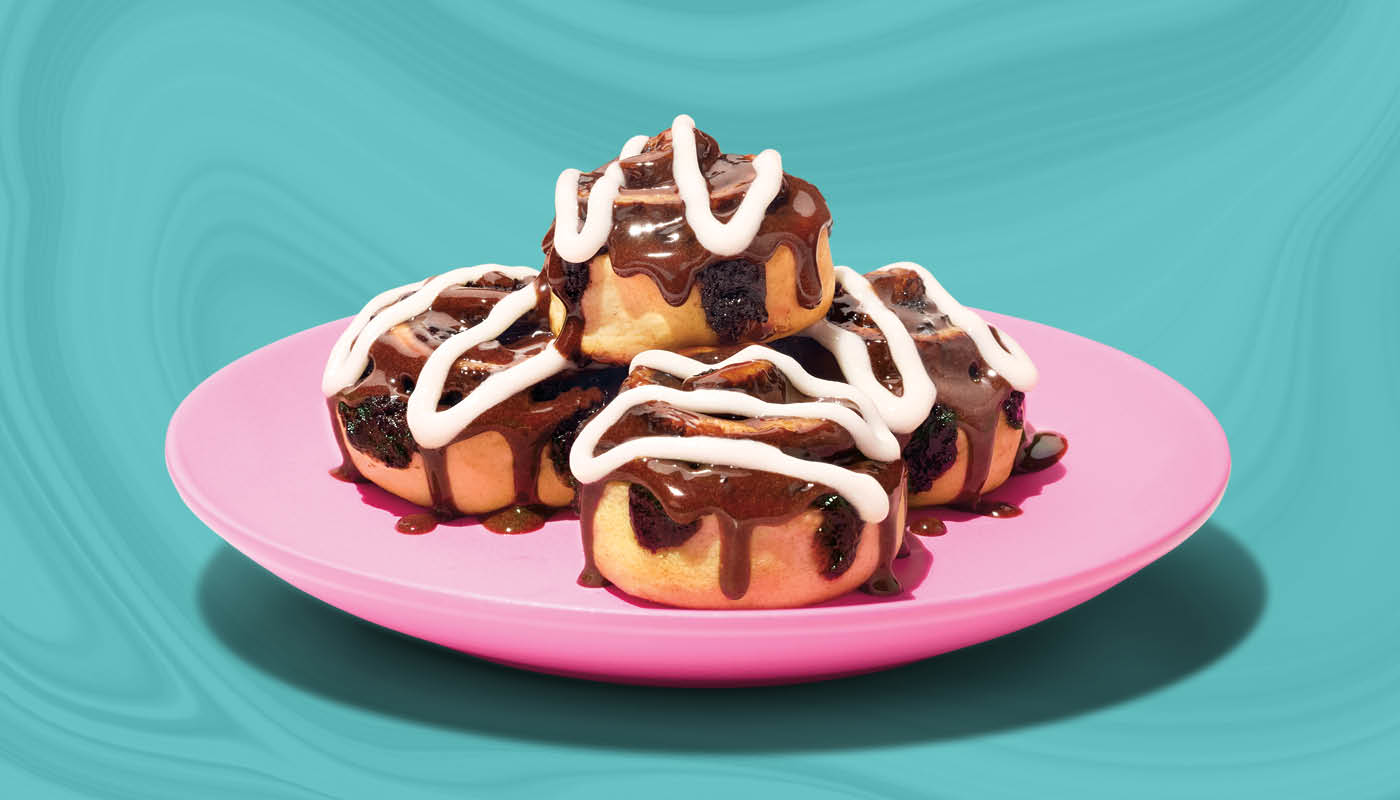 Order Chocolate BonBites 4-Count food online from Cinnabon store, Albany on bringmethat.com