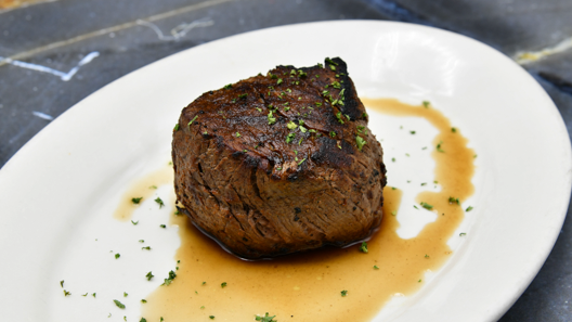 Order 12 oz. Center-Cut Filet Mignon food online from Morton's store, Charlotte on bringmethat.com