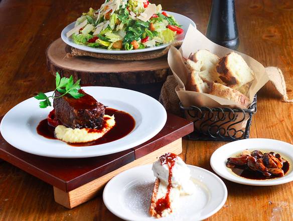 Order Short Rib Family Meal For Two food online from Osteria Via Stato store, Chicago on bringmethat.com