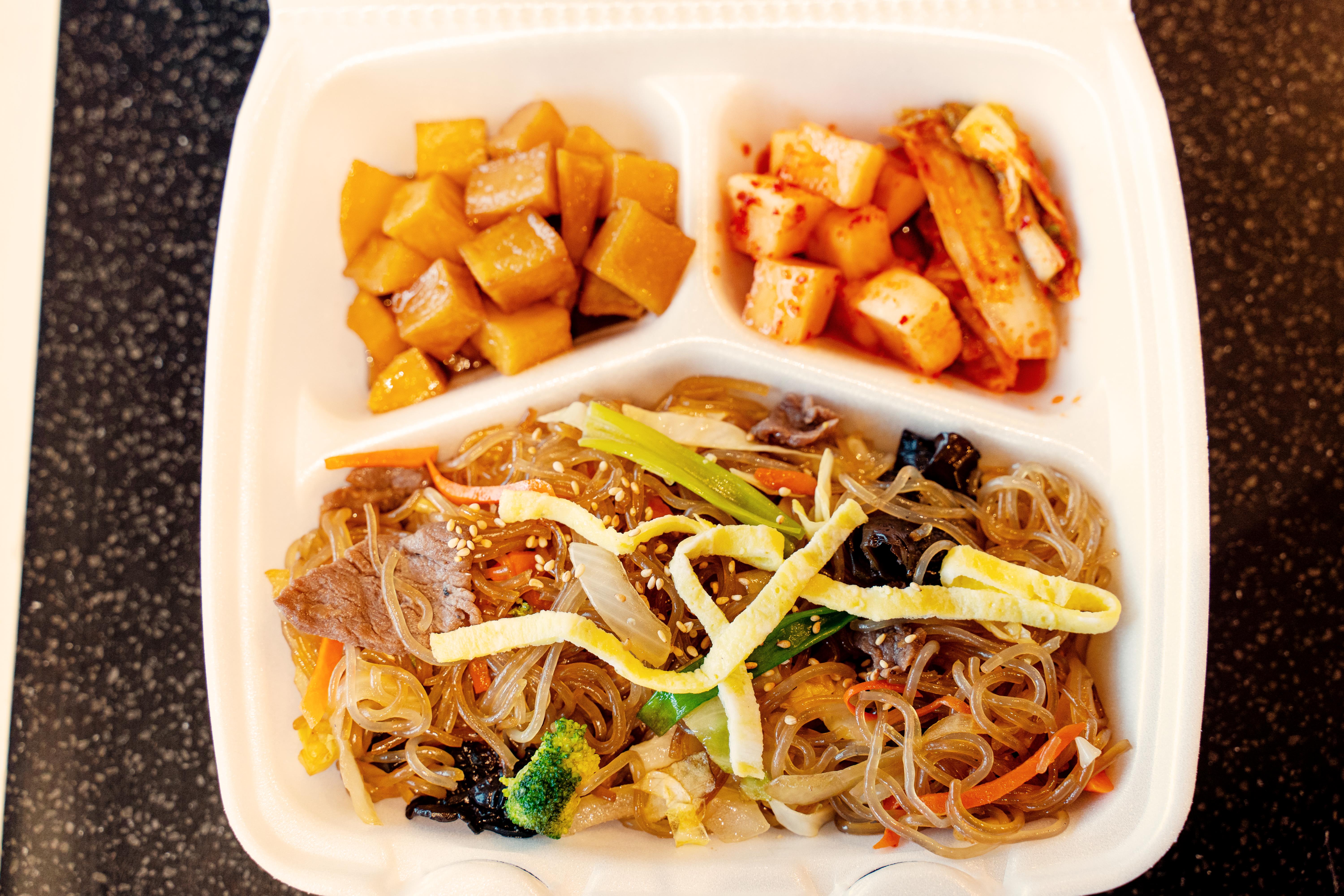 Order Jabchae Take Out Box food online from San Maru store, Champaign on bringmethat.com