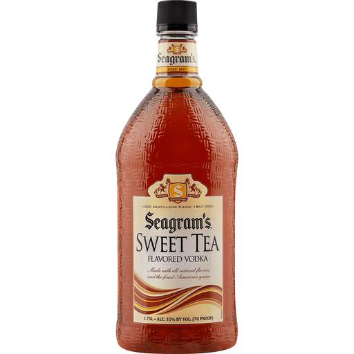 Order Seagram's Sweet Tea Vodka 1.75L (1.75 LTR) 88263 food online from BevMo! store, Salinas on bringmethat.com