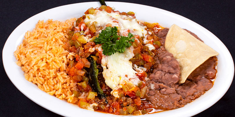 Order Chile Relleno food online from Danny Restaurant store, Laredo on bringmethat.com