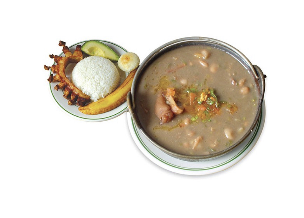 Order Frijoles Con Garra / Beans With Pork Skin food online from Mr. Mario store, College Point on bringmethat.com