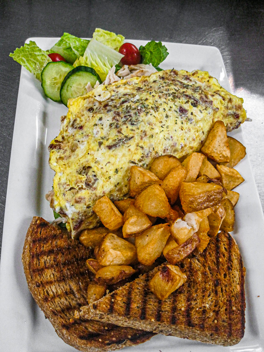 Order Southern Omelet food online from La Bakery store, Carson City on bringmethat.com