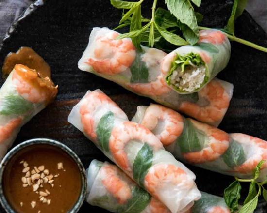 Order Delivery - 2. Shrimp Spring Rolls food online from Goi Cuon store, San Diego on bringmethat.com
