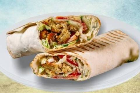 Order Genghis Khan Wrap  food online from Pita Pan store, St Cloud on bringmethat.com