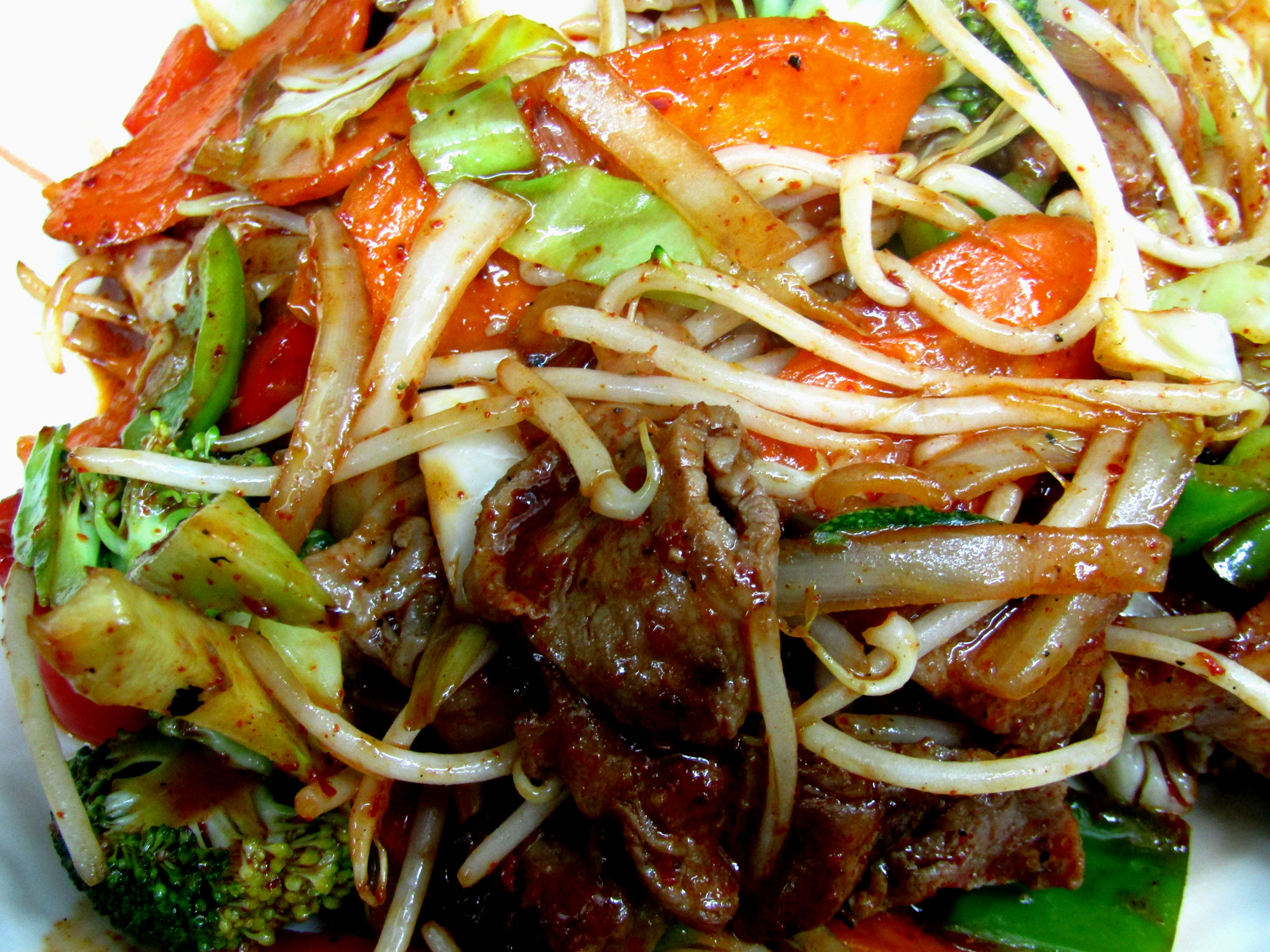 Order Pork and Vegetables, Regular Size food online from Seoul Fusion store, Kennewick on bringmethat.com