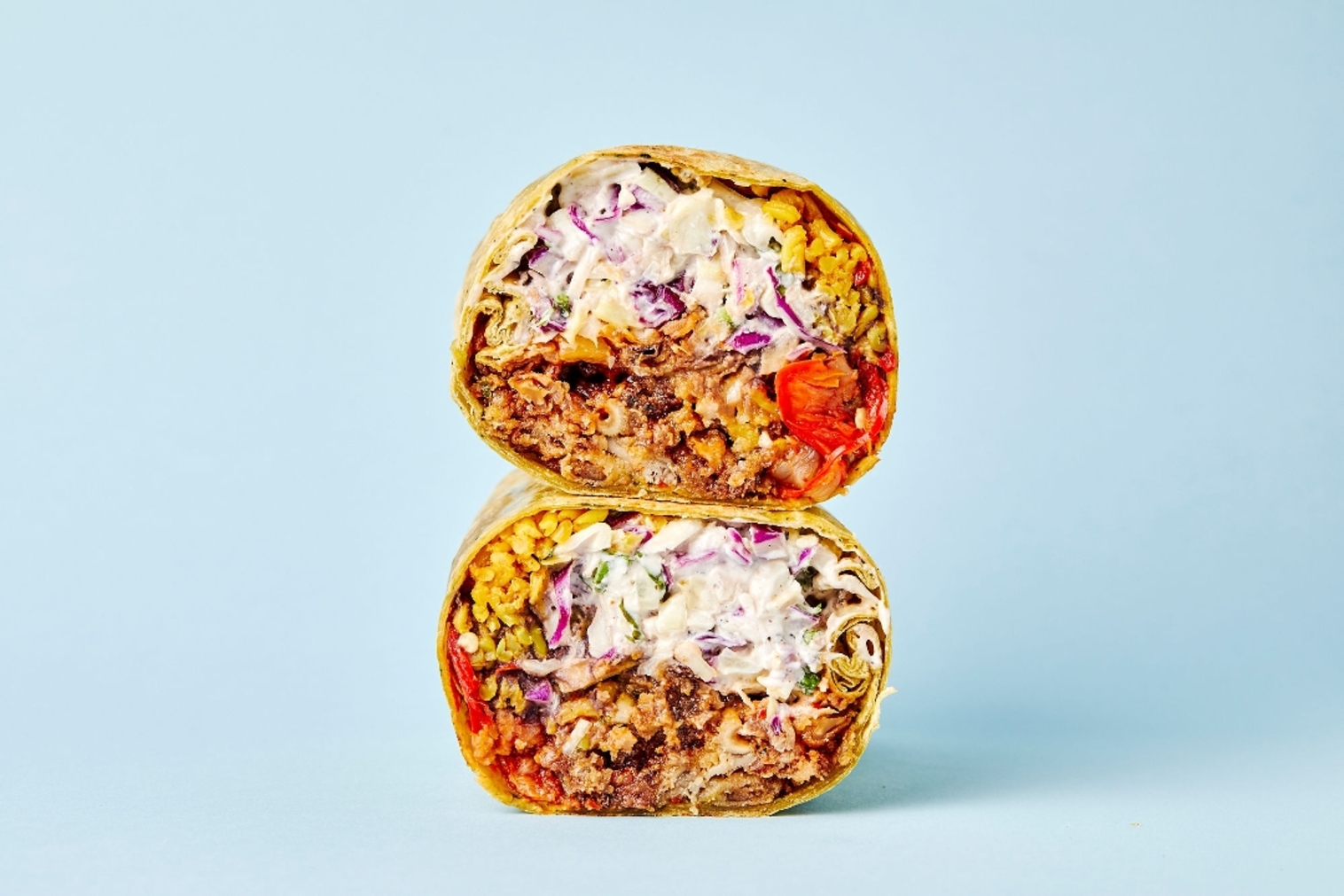 Order Vegan KBBQ Burrito food online from Tacos Tu Madre store, Los Angeles on bringmethat.com