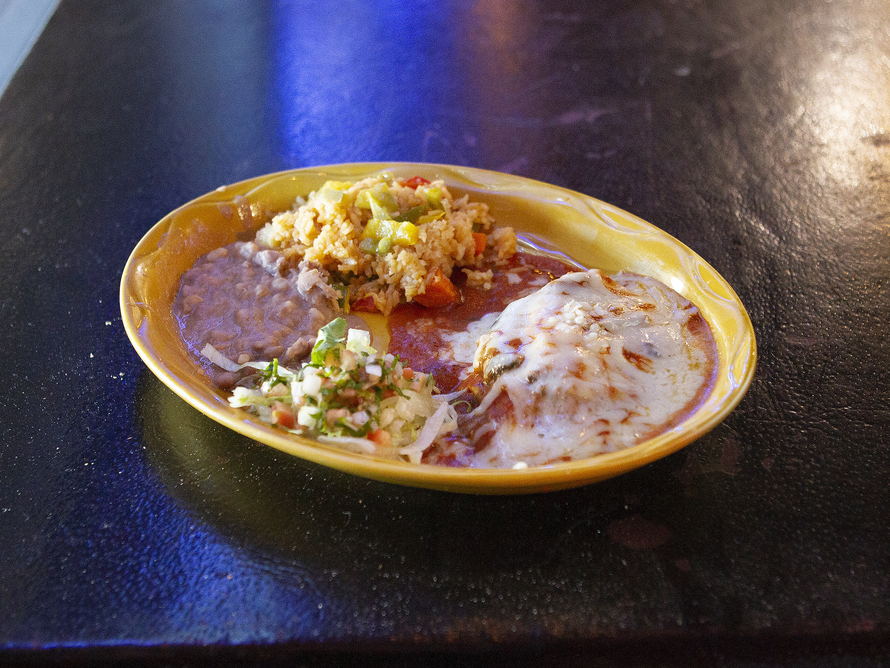 Order Chile Relleno Plate food online from El Michoacano store, Gilroy on bringmethat.com