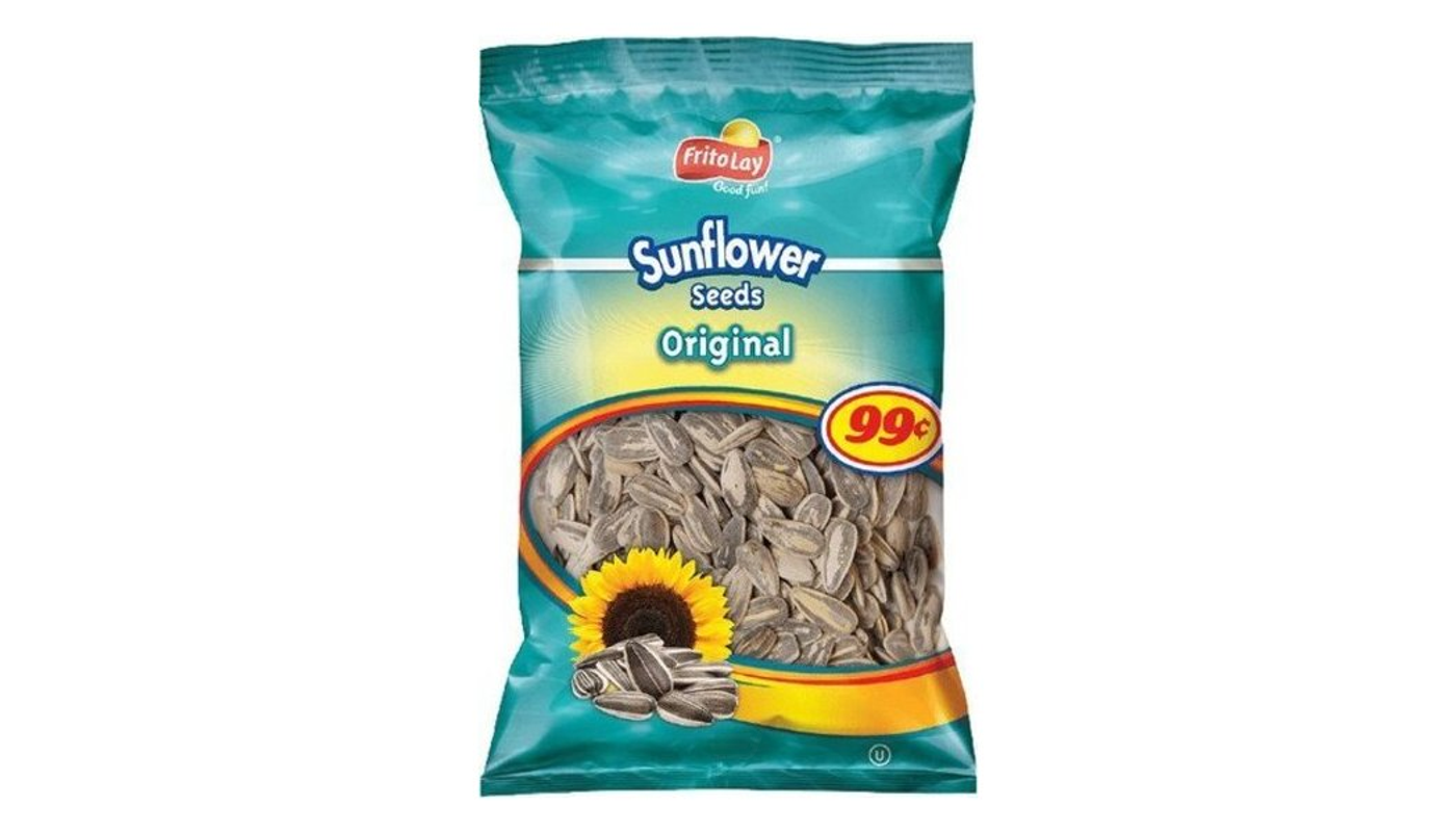 Order Frito Lay Sunflower Seeds Original 1.75oz food online from Plaza Market store, Baldwin Park on bringmethat.com