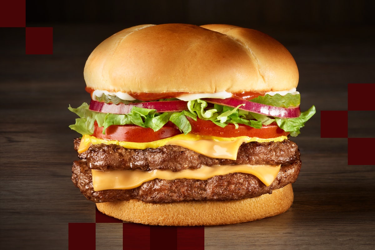 Order Big Buford® food online from Rally's Hamburgers store, Brook Park on bringmethat.com