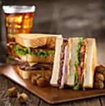 Order Smokehouse Club Sandwich food online from Swadley Bar-B-Q store, Oklahoma City on bringmethat.com