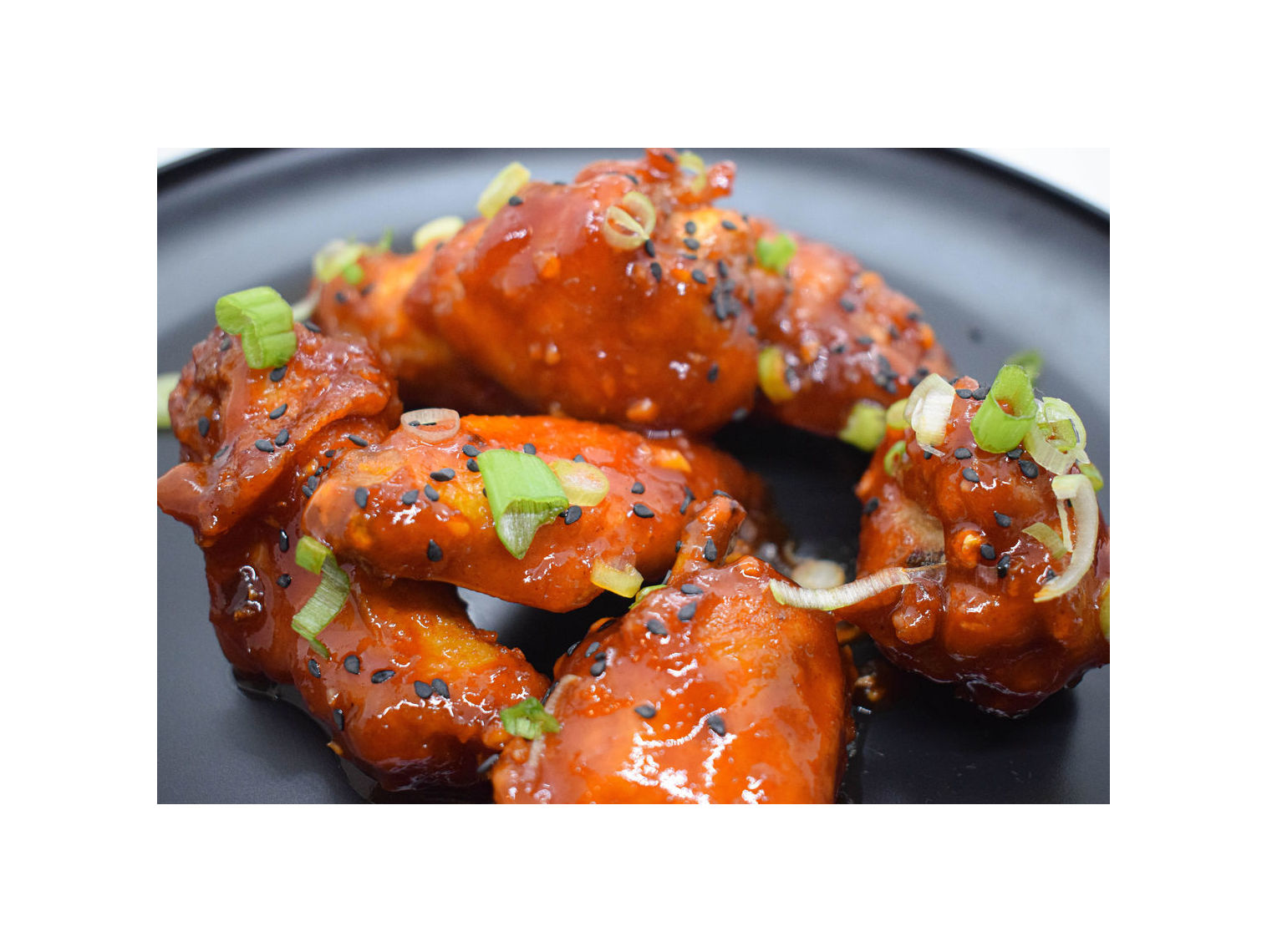 Order Sweet & Spicy Korean Wings food online from Dumplings Of Fury store, Hilliard on bringmethat.com