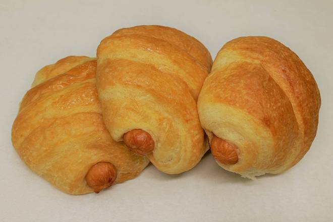 Order Small Croissant Sausage Roll food online from Good Donuts store, Fort Worth on bringmethat.com