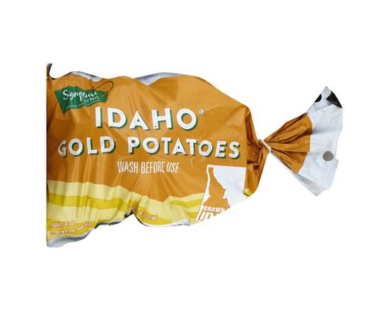 Order Signature Farms · Idaho Gold Potatoes (5 lb) food online from Vons store, Fillmore on bringmethat.com