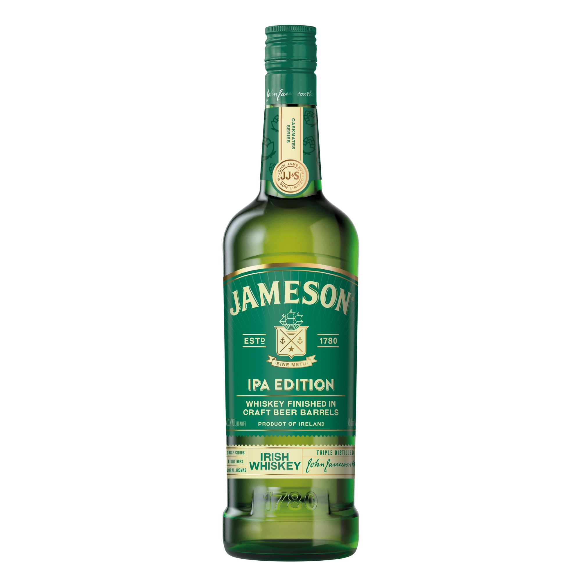 Order Jameson Caskmates IPA Edition 750 ml. food online from Mirage Wine & Liquor store, Palm Springs on bringmethat.com