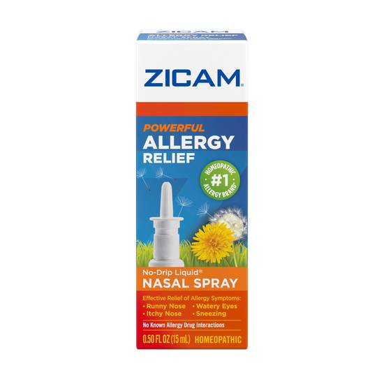 Order Homeopathic  Zicam Allergy Relief Nasal Gel, 0.5 OZ food online from CVS store, NEWBURYPORT on bringmethat.com