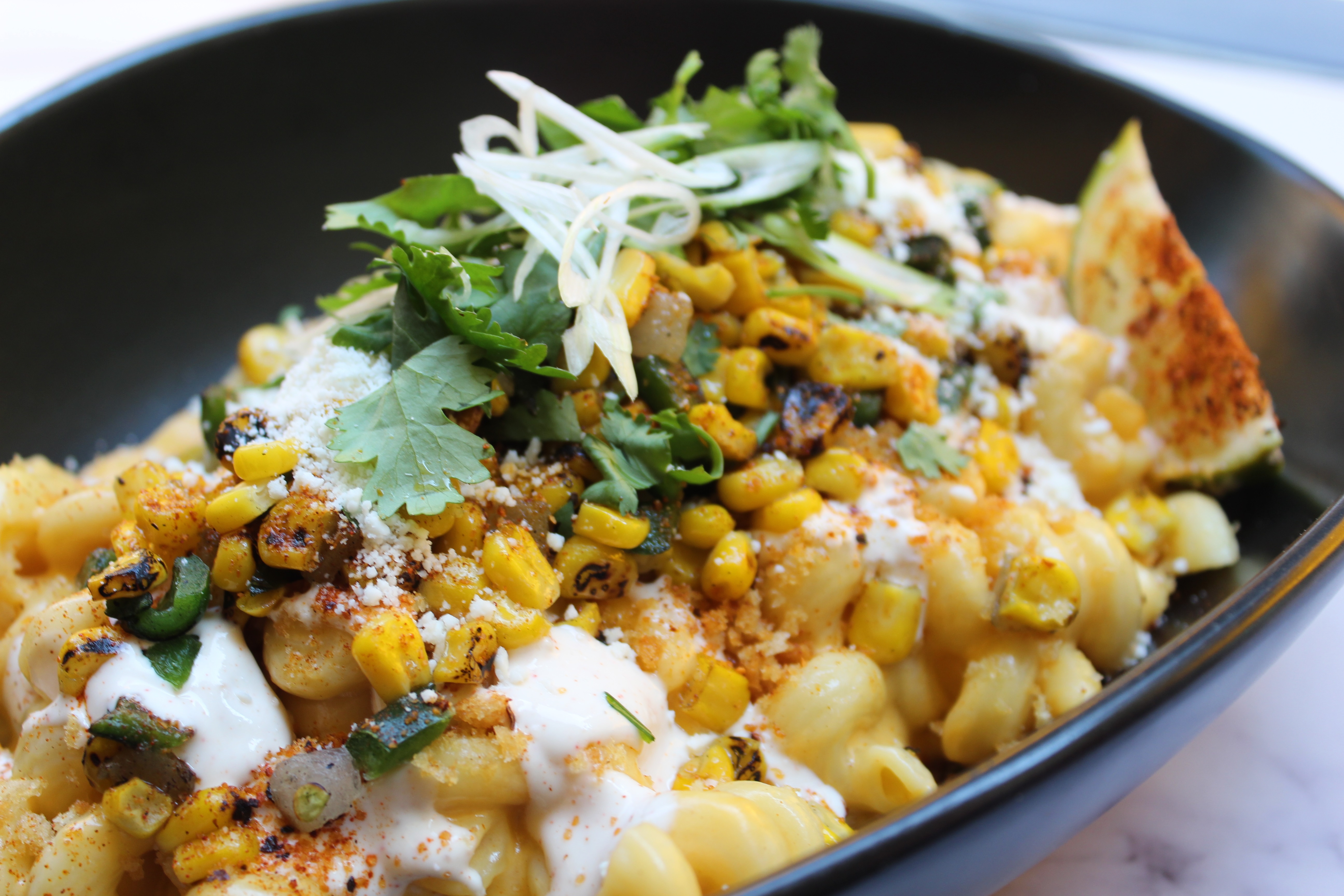 Order Elote Mac ＆ Cheese food online from Emerald Loop Bar & Grill store, Chicago on bringmethat.com
