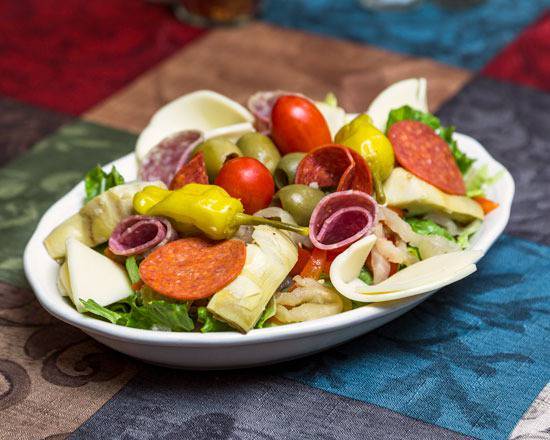 Order Antipasto Salad food online from Marco Pizzeria store, Branford on bringmethat.com