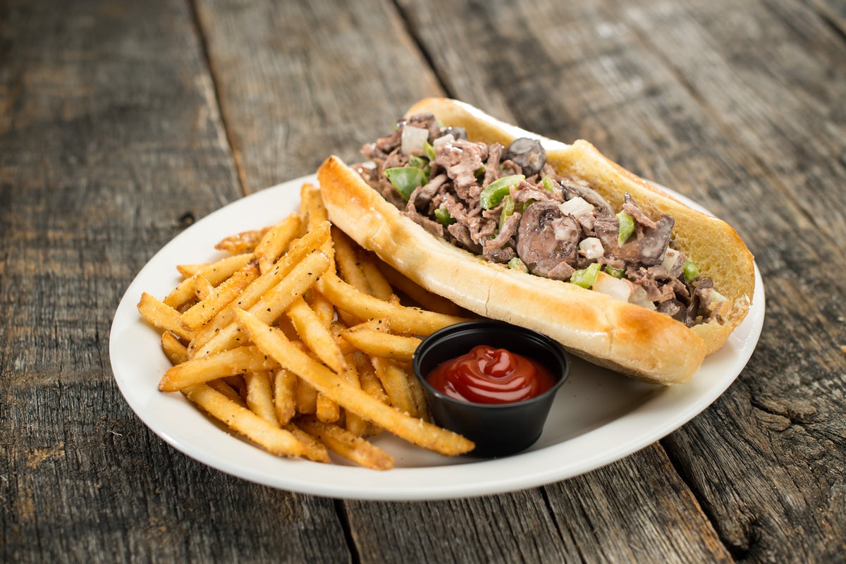Order Philly Steak food online from Native Grill & Wings store, Tucson on bringmethat.com