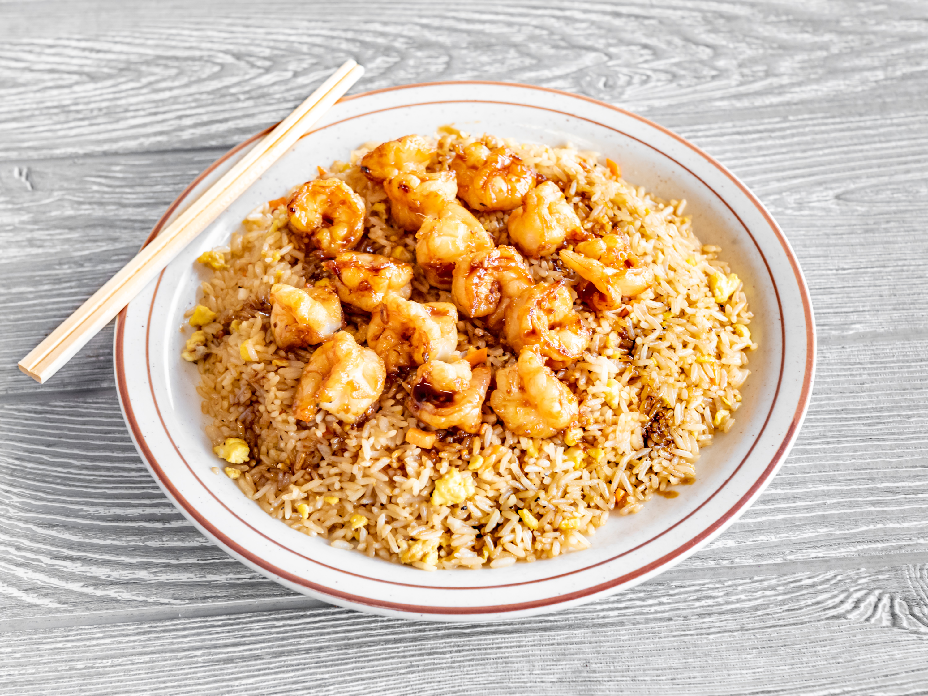 Order Shrimp Fried Rice food online from Hibachi Grill & Sushi store, Claymont on bringmethat.com