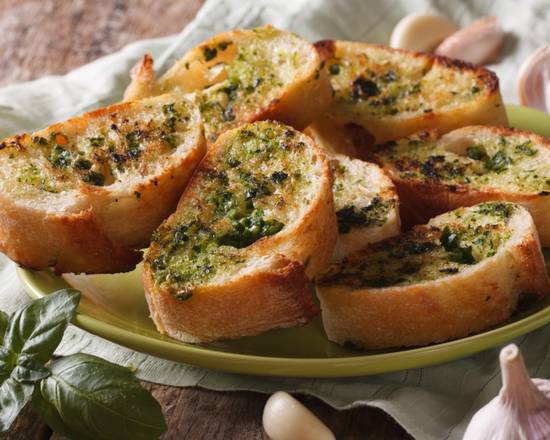 Order Indian Garlic Bread food online from Apna Fusion Pizza store, Sunnyvale on bringmethat.com