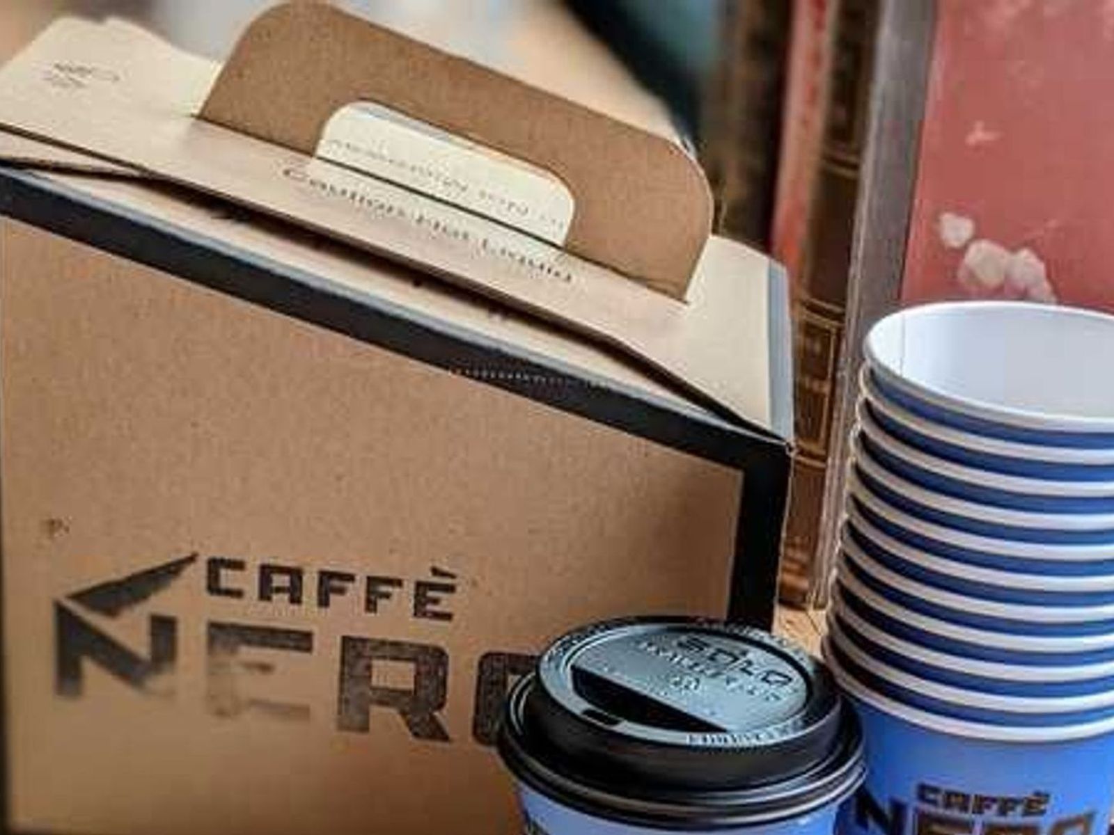 Order Box of Brewed Coffee food online from Caffe Nero store, Melrose on bringmethat.com