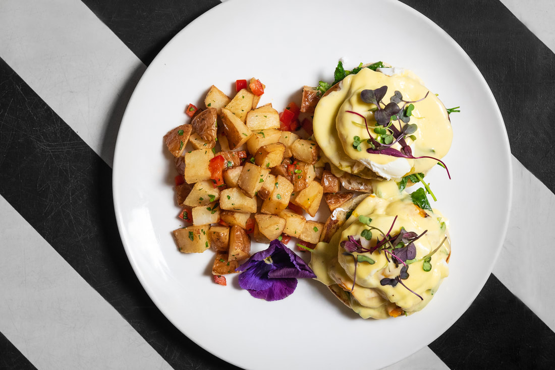 Order Florentine Benedict food online from Juniper Spirits And Oysters store, Chicago on bringmethat.com