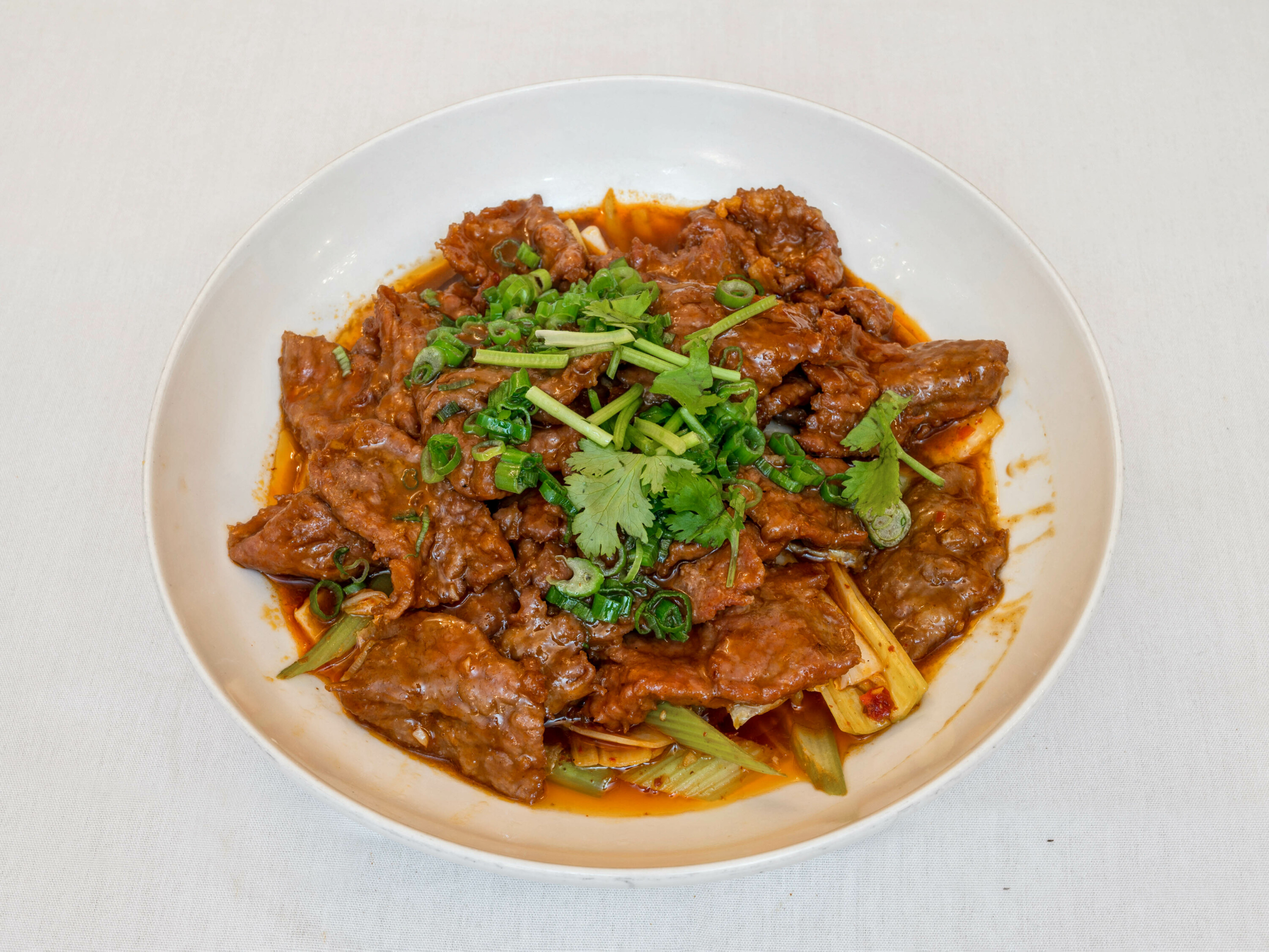 Order 94. Braised Beef Filets and Napa Cabbage food online from Wu Liang Ye store, New York on bringmethat.com