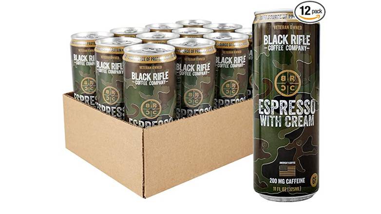 Order Black Rifle Coffee Company Espresso Mocha - Pack Of 12 food online from Exxon Food Mart store, Port Huron on bringmethat.com