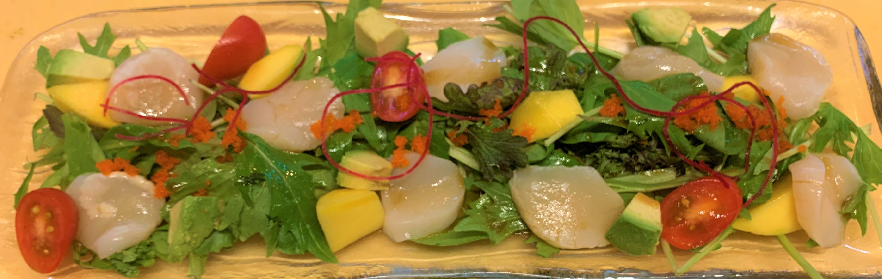 Order Sea Scallop Ceviche food online from Bamboo Ya store, Queens on bringmethat.com