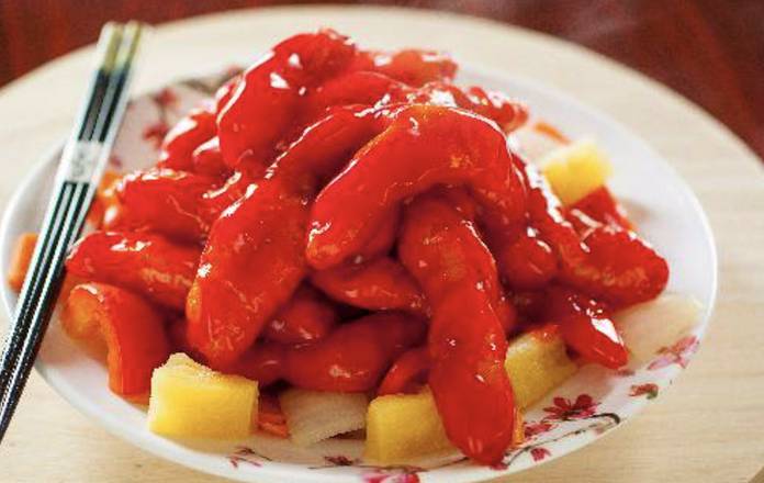Order Sweet & Sour Chicken food online from China Feast store, Kansas City on bringmethat.com
